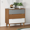 Armoire de rangement petit encombrement gris clair scandinave