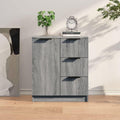 Rangez intelligemment, vaisselier gris en bois