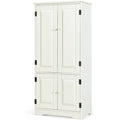 Tour de rangement gris clair, solution de rangement esprit rustique