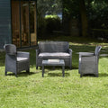 Beau ensemble de jardin or