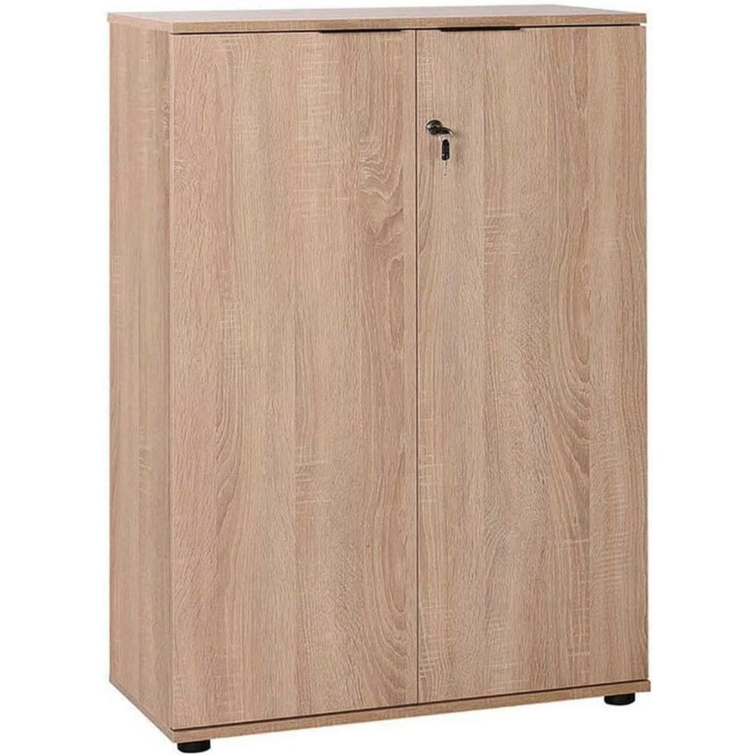 Meuble marron astucieux gain de place 34 x 72 x 109 cm